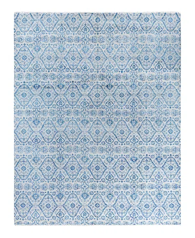 Bloomingdale's Indo Ikat M6103 Area Rug, 8'1 X 10'2 In Gray