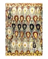 Bloomingdale's Indo Ikat M6139 Area Rug, 8'10 X 12'4 In Brown