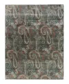 Bloomingdale's Indo Ikat M6169 Area Rug, 7'10 X 10' In Gray