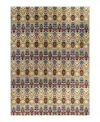 Bloomingdale's Indo Ikat M6183 Area Rug, 9'1 X 12'4 In Gray