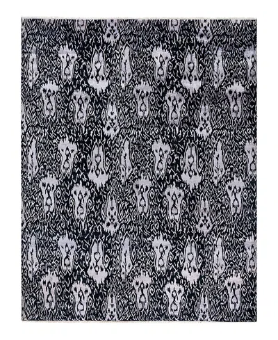 Bloomingdale's Indo Ikat M6223 Area Rug, 8'1 X 10'4 In Black