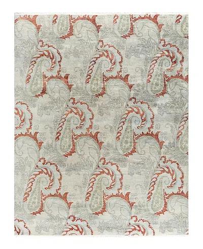 Bloomingdale's Indo Ikat M6236 Area Rug, 8'1 X 10' In Gray