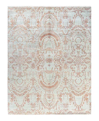 Bloomingdale's Indo Ikat M6283 Area Rug, 8' X 10'4 In Gray