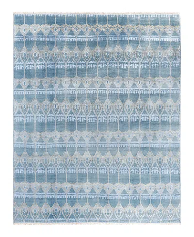 Bloomingdale's Indo Ikat M6308 Area Rug, 8'1 X 10'3 In Blue