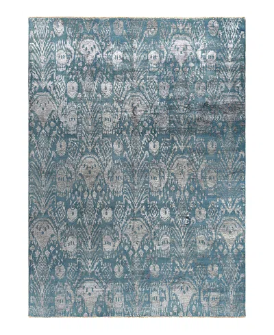 Bloomingdale's Indo Ikat M6328 Area Rug, 8'10 X 12'3 In Gray