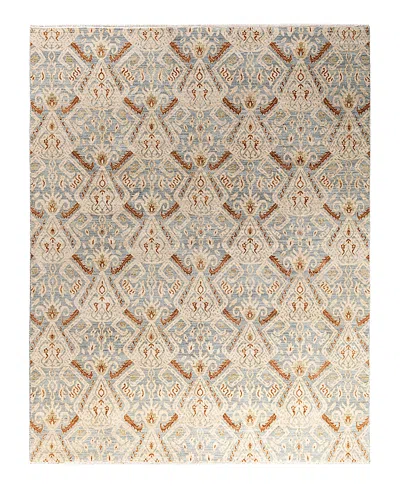 Bloomingdale's Indo Ikat M6349 Area Rug, 8' X 10'1 In Gray