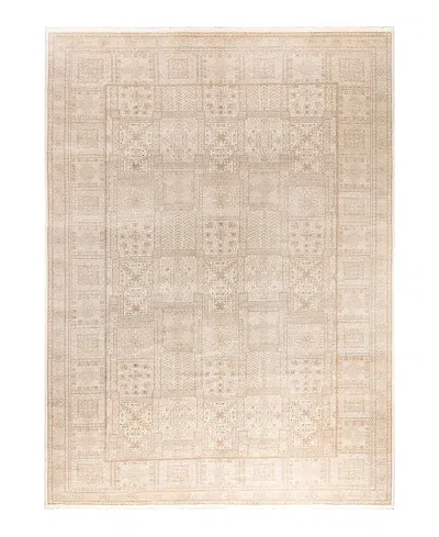 Bloomingdale's Indo Ikat M6414 Area Rug, 9'2 X 12'4 In Ivory
