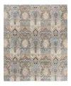 Bloomingdale's Indo Ikat M6522 Area Rug, 8'1 X 8'4 In Gray