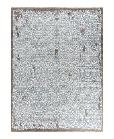 Bloomingdale's Indo Ikat M6573 Area Rug, 9'2 X 12'4 In Brown