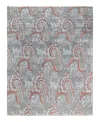 Bloomingdale's Indo Ikat M6667 Area Rug, 7'10 X 9'10 In Gray