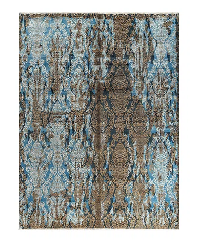 Bloomingdale's Indo Ikat M6954 Area Rug, 9'1 X 12'3 In Gold
