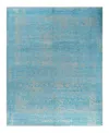 Bloomingdale's Indo Ikat M6973 Area Rug, 8'1 X 9'10 In Gray
