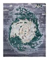 Bloomingdale's Indo Ikat M7079 Area Rug, 8' X 9'10 In Black