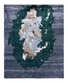 Bloomingdale's Indo Ikat M7079 Area Rug, 8' X 9'10 In Black
