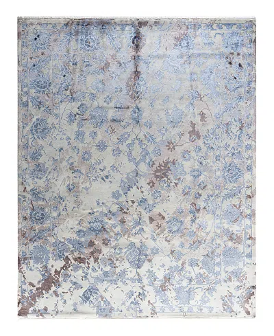 Bloomingdale's Indo Ikat M7112 Area Rug, 8'3 X 10'3 In Gray