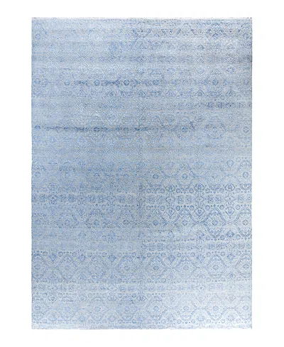 Bloomingdale's Indo Ikat M7119 Area Rug, 9' X 12'4 In Gray