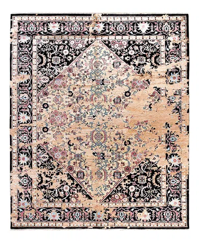 Bloomingdale's Indo Ikat M7134 Area Rug, 8'3 X 10'1 In Brown