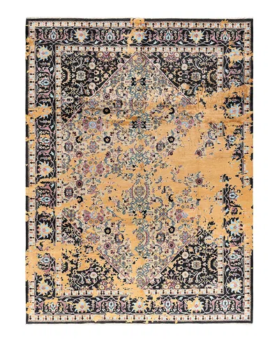 Bloomingdale's Indo Ikat M7267 Area Rug, 9'2 X 12'3 In Black