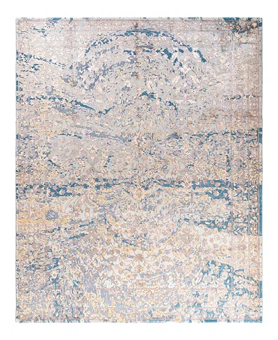 Bloomingdale's Indo Ikat M7296 Area Rug, 8'2 X 10'1 In Gray