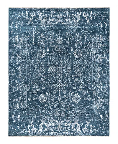 Bloomingdale's Indo Ikat M7307 Area Rug, 8'1 X 10'2 In Gray