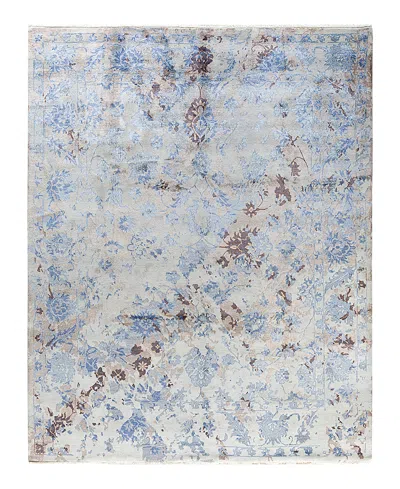 Bloomingdale's Indo Ikat M7314 Area Rug, 8'2 X 10'2 In Gray