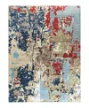 Bloomingdale's Indo Ikat M7324 Area Rug, 9'4 X 12'4 In Navy