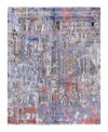 Bloomingdale's Indo Ikat M7528 Area Rug, 8'2 X 10'3 In Gray