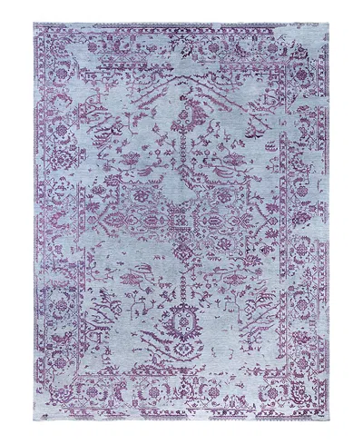 Bloomingdale's Indo Ikat M7549 Area Rug, 9'1 X 12'1 In Gray