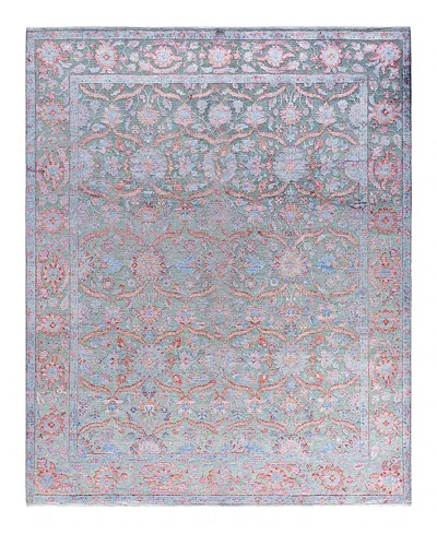 Bloomingdale's Indo Ikat M7649 Area Rug, 8'3 X 10'3 In Gray