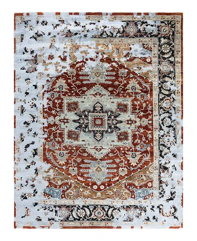 Bloomingdale's Indo Ikat M7757 Area Rug, 8' X 10'4 In Red