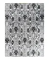 Bloomingdale's Indo Ikat M7772 Area Rug, 9' X 12'4 In Gray