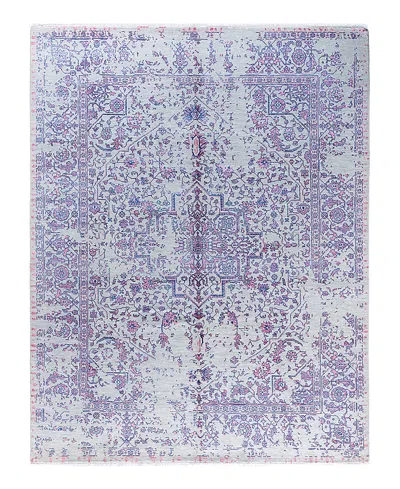 Bloomingdale's Indo Ikat M7856 Area Rug, 8'1 X 10'4 In Gray