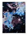 Bloomingdale's Indo Ikat M8056 Area Rug, 9'3 X 12'2 In Black