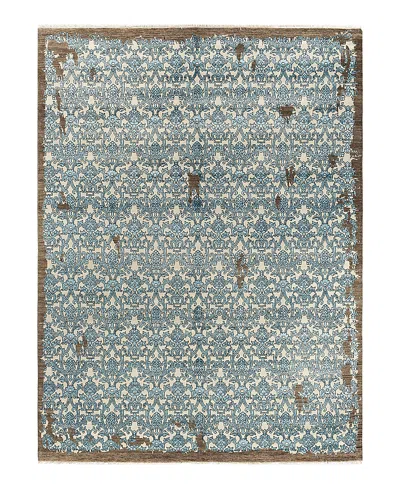 Bloomingdale's Indo Ikat M8066 Area Rug, 9'2 X 12'1 In Ivory
