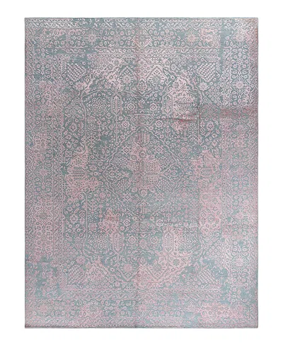 Bloomingdale's Indo Ikat M8117 Area Rug, 9'1 X 11'10 In Gray