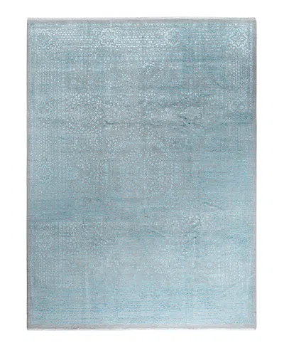 Bloomingdale's Indo Ikat M8152 Area Rug, 9' X 12' In Gray