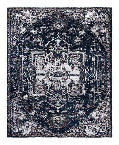 Bloomingdale's Indo Ikat M8169 Area Rug, 8' X 9'10 In Black