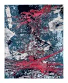 Bloomingdale's Indo Ikat M8373 Area Rug, 8'2 X 10'1 In Gray