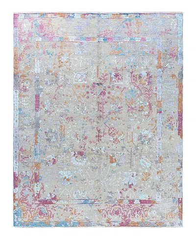 Bloomingdale's Indo Ikat M8423 Area Rug, 7'10 X 10' In Gray