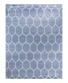 Bloomingdale's Indo Modern M6274 Area Rug, 9'3 X 12'1 In Gray