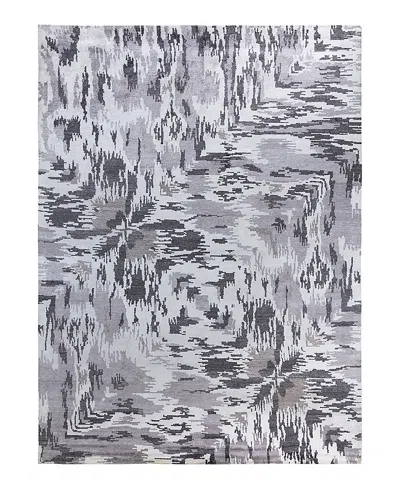 Bloomingdale's Indo Modern M6279 Area Rug, 9'1 X 12' In Ivory