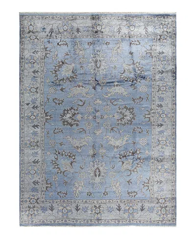 Bloomingdale's Indo Modern M6362 Area Rug, 9'1 X 12'1 In Purple