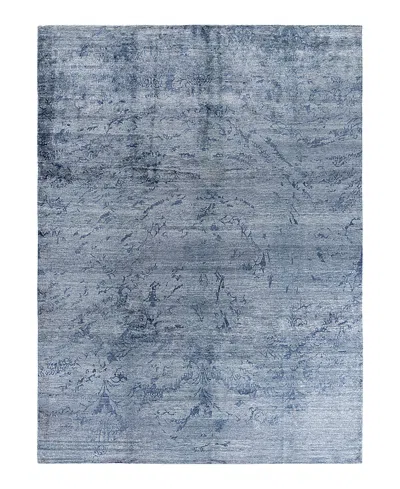 Bloomingdale's Indo Modern M6468 Area Rug, 9'1 X 12'3 In Gray