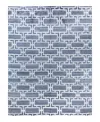 Bloomingdale's Indo Modern M6512 Area Rug, 9' X 11'10 In Ivory