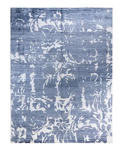 Bloomingdale's Indo Modern M6512 Area Rug, 9'3 X 12' In Gray