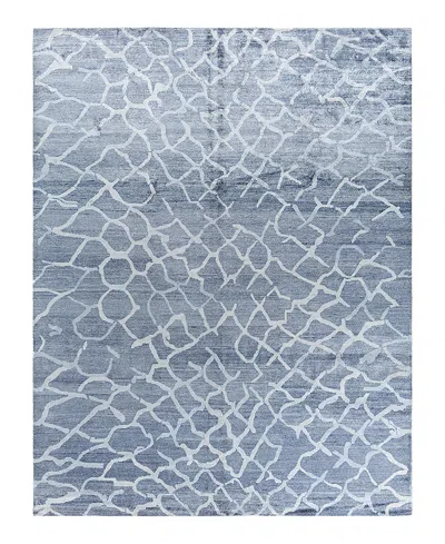 Bloomingdale's Indo Modern M6531 Area Rug, 9'2 X 11'10 In Gray