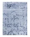 Bloomingdale's Indo Modern M6572 Area Rug, 9'1 X 12'1 In Gray