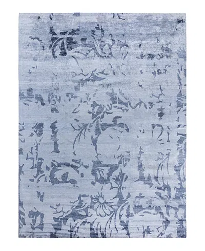 Bloomingdale's Indo Modern M6572 Area Rug, 9'1 X 12'1 In Gray