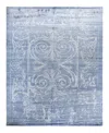 Bloomingdale's Indo Modern M6578 Area Rug, 8'1 X 10'1 In Gray