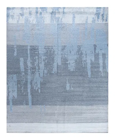 Bloomingdale's Indo Modern M6588 Area Rug, 8' X 10' In Gray